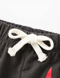 Letter Bull Head Printed Shorts - CCMOM