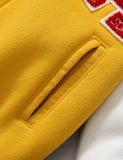 Letter Button Design Thickened Pilot Jacket - CCMOM