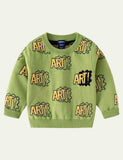Letter Printed Sweater - CCMOM