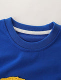 Lion Appliqu¡§| Sweatshirt - CCMOM