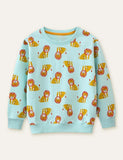 Lion Full Printed Sweatshirt - CCMOM