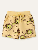 Lion Printed Shorts - CCMOM