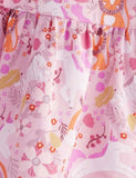 Lion Unicorn Floral Printed Dress - CCMOM