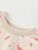 Little Bear Appliqu¡§| Polka Dot Sweatshirt - CCMOM