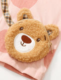 Little Bear Crossbody Bag Polka Dot Printed Set - CCMOM