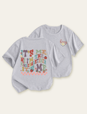 Little Daisy Printed School T-shirt - CCMOM