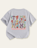 Little Daisy Printed School T-shirt - CCMOM