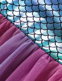 Mermaid Mesh Long Sleeve Party Dress - CCMOM