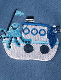 Octopus Embroidered Shorts - CCMOM