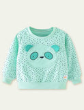 Panda Appliqu¡§| Sweater - CCMOM