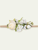 Pastoral Style Emulational Flower and Grass Nylon Headband - CCMOM