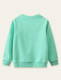 Pedal Flower Embroidered Sweatshirt - CCMOM
