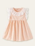 Plaid Printed Dress - CCMOM