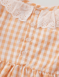 Plaid Printed Dress - CCMOM
