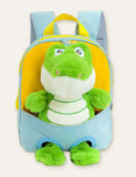 Plush Doll Crocodile Schoolbag Backpack - CCMOM