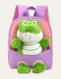 Plush Doll Crocodile Schoolbag Backpack - CCMOM