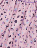 Polka Dot Printed Long-Sleeved Dress - CCMOM