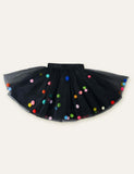 Pom Pom Mesh Skirt - CCMOM