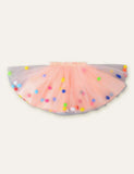 Pom Pom Mesh Skirt - CCMOM