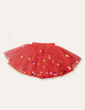 Pom Pom Mesh Skirt - CCMOM