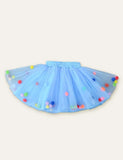 Pom Pom Mesh Skirt - CCMOM