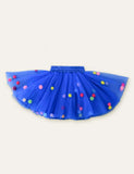 Pom Pom Mesh Skirt - CCMOM