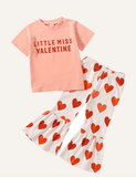 Printed short sleeve bell bottoms - CCMOM