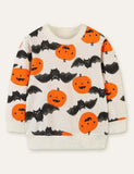 Pumpkin Printed Sweatshirt