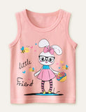 Rabbit Bee Printed Vest - CCMOM