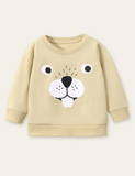 Rabbit Face Printed Sweatshirt - CCMOM
