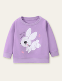 Rabbit Print Sweatshirt - CCMOM