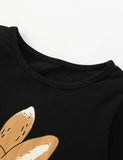 Rabbit Printed Long-Sleeved T-shirt - CCMOM