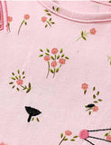 Rabbit Printed Mesh Dress - CCMOM