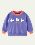 Rabbit Printed Sweatshirt - CCMOM