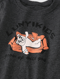 Ragged Bear Printed Long-Sleeved T-shirt - CCMOM