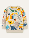Rainbow Animal Full Printed Sweatshirt - CCMOM
