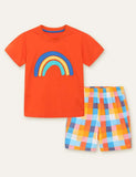 Rainbow Appliqu¡§| Set - CCMOM