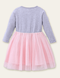 Rainbow Appliqu¡§| Tulle Dress - CCMOM