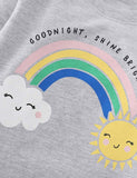 Rainbow Clouds Printed Sweatshirt - CCMOM