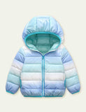 Rainbow Color Warm down Jacket - CCMOM
