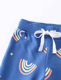 Rainbow Printing Sweatpants - CCMOM