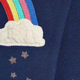 Rainbow Unicorn Appliqu¡§| Leggings - CCMOM