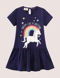 Rainbow Unicorn Dress - CCMOM