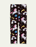 Rainbow Unicorn Print Leggings - CCMOM