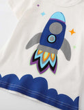 Rocket Print T-shirt - CCMOM