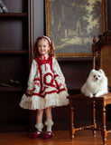 Rose Bow Lace Mesh Party Dress - CCMOM