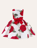 Rose Bow Party Dress - CCMOM
