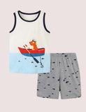 Rowing Puppy Vest Suit - CCMOM