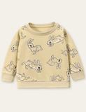 Running Rabbit Printed Sweatshirt - CCMOM