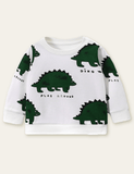 Sabertooth Dragon Printed Sweatshirt - CCMOM
